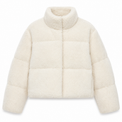 Blaze Teddy Jacket - Cream