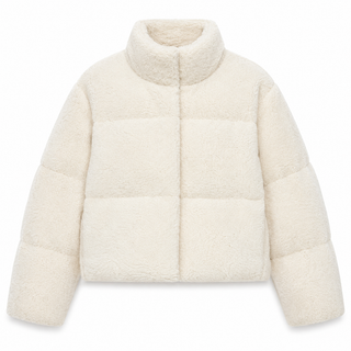 Blaze Teddy Jacket - Cream