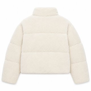 Blaze Teddy Jacket - Cream