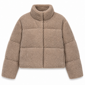Blaze Teddy Jacket - Soft Brown