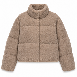 Blaze Teddy Jacket - Soft Brown