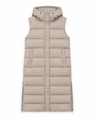 Tia Gilet Long -Beige