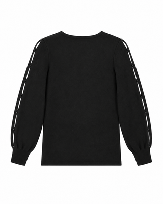 Nanouk Black Knit Jumper - Derhy