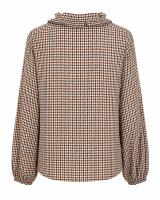 Camille Check Blouse