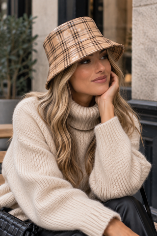 Bucket Hat Reversible - Beige