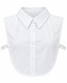 White collar shirt insert