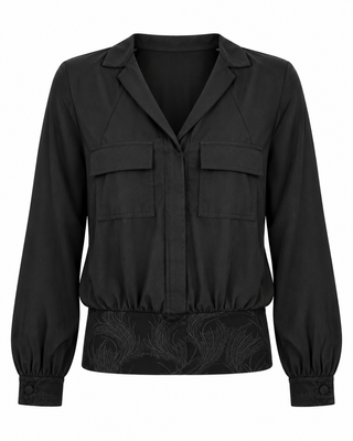 Edessa Nu Denmark Shirt/Jacket - Black