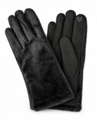 Tabby Fur Glove - Black