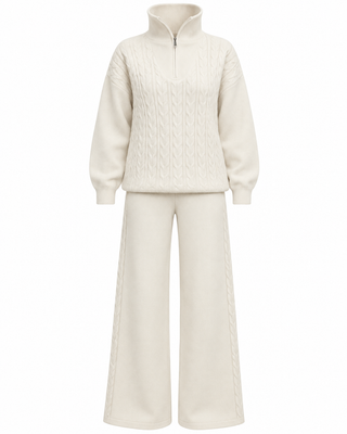 Savannah Leisure Set -Cream