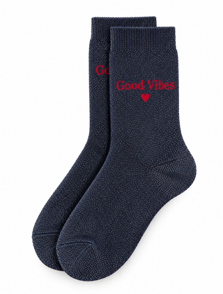 Glamour Socks -Navy