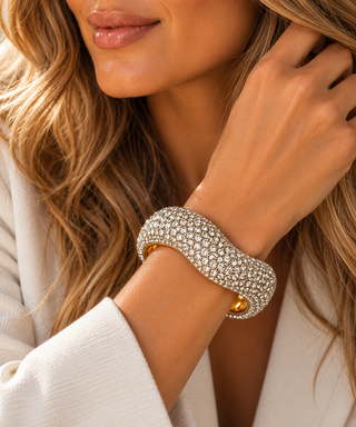 Diamond Sparkle wave Bracelet