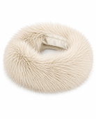 Fur Headband - Cream