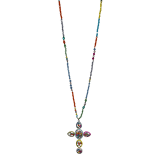Cross Necklace - Multi