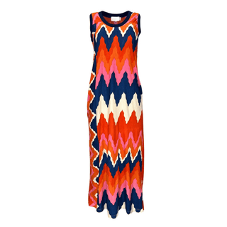 Priscia Cotton Jersey Dress - Multi