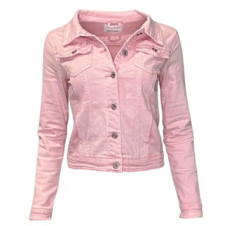 Sabrina Denim Jacket - Pink