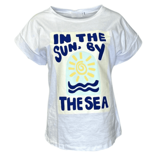 Sun & Sea T-shirt - White