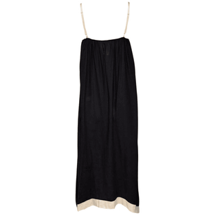 Tibi String 2 Tone Dress - Black