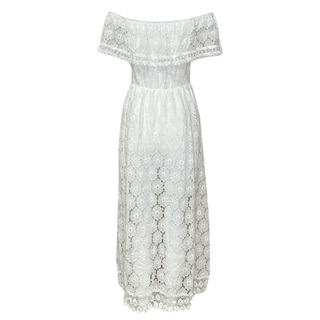 Nobu Lace Short/Dress - White