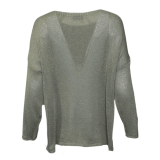 Kai Cotton Reversible Knit - Khaki