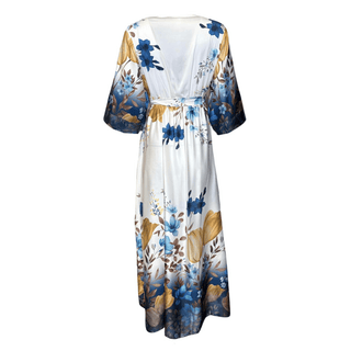 Eliza Print Dress - Blue Print