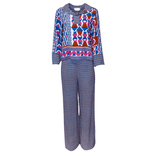 Lilou Kaftan Blouse - Print