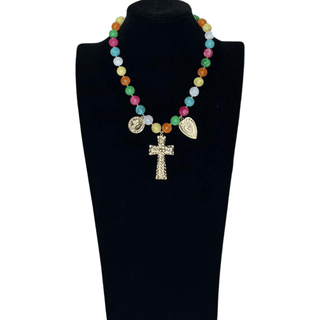 Sweet Charm Necklace- Multi