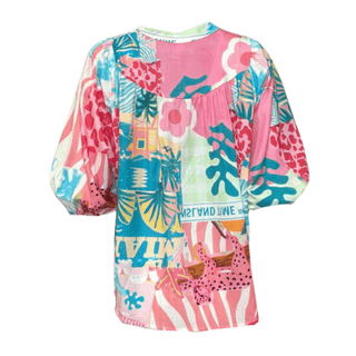 Alister Cotton Print Blouse - Multi