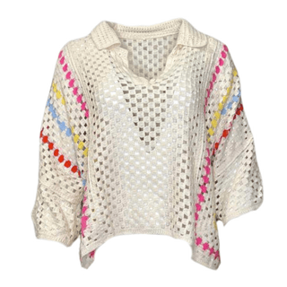 Nonni Cotton Summer Knit - Cream