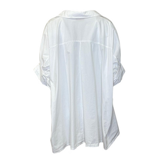 Rhea Oversized Blouse - White