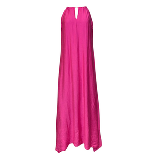Apple Long Sleeveless Dress - Pink