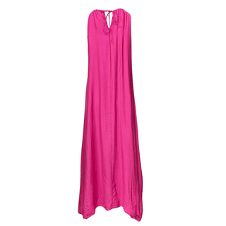 Apple Long Sleeveless Dress - Pink