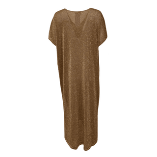 Coco Lurex Dress - Gold