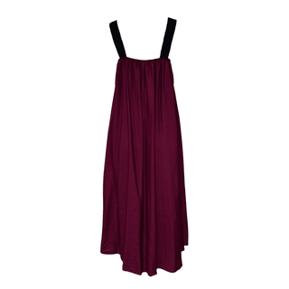 Beau Fringe Dress - Burgundy