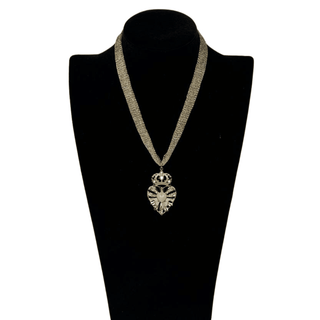 Light Chain Heart Necklace- Gold