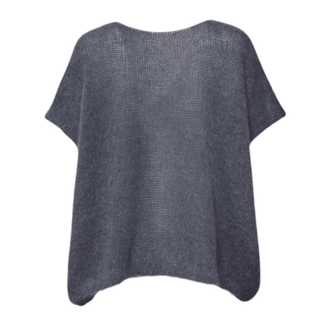 Rowan Loose Mohair Cardigan  - Grey