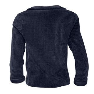 Navy cord suit