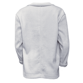 Pixel Relaxed Cord Jacket - Cream