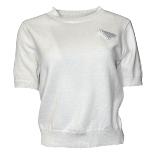 Parada Short Sleeve Knit - Cream