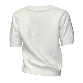 Parada Short Sleeve Knit - Cream