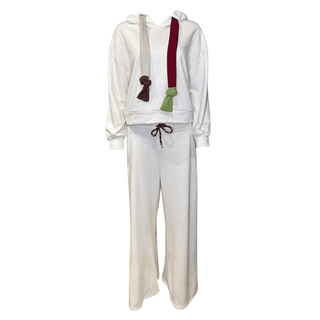 Latifa 2 piece Winter White Co-ord