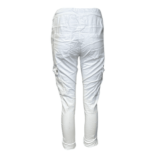 Magic Cargo Pant - White