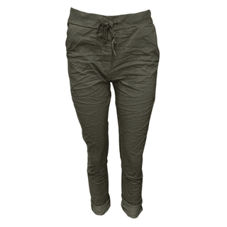 Magic Pant Embroidered- Khaki