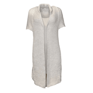 Amealia Half Sleeve Coatigan - Cream