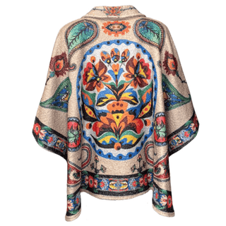 Stevie Pattern Poncho