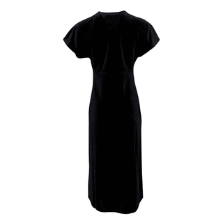 Edith Velvet Black Dress