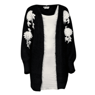 Badminton Black Cardi