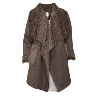 Poppy Fur Jacket - Brown