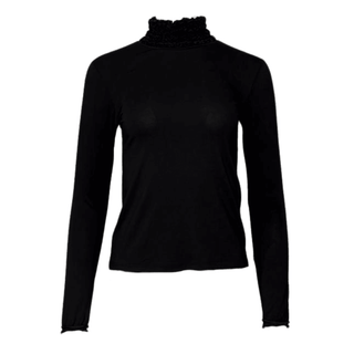 Adele Ruffle High Neck Top by Nu