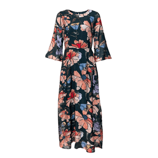 Millie Floral Green Dress