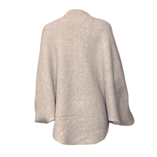 Sofia Loose Cardi Zip Up - Beige